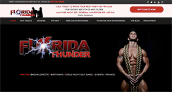Desktop Screenshot of floridathunder.com